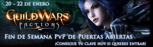 Fin de semana de puertas abiertas de Guild Wars: Factions