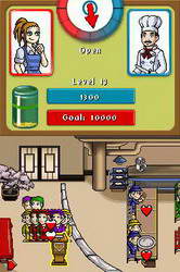 Primeras pantallas disponibles para PSP y DS de Diner Dash