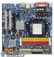 Análisis placa base Gigabyte M51GM-S2G por Toxico PC