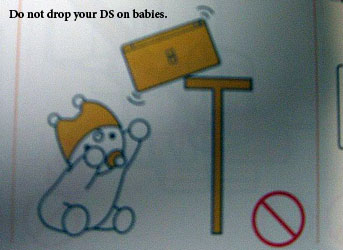 Intentando descifrar el manual en japonés de la Nintendo DS Lite