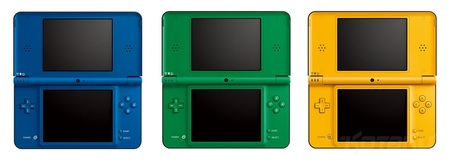 Nuevos colores para la DSi XL, pero sólo en Japón