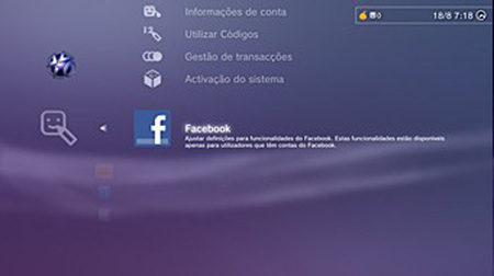 Facebook también llegará a PS3